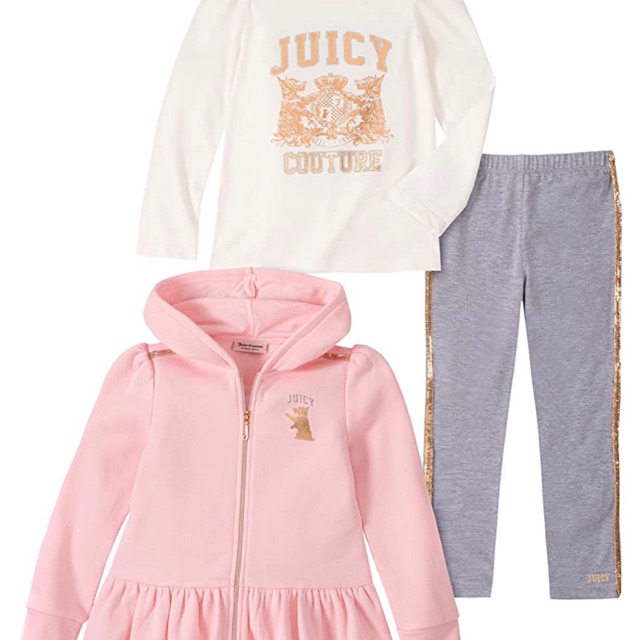เสื้อผ้าเด็ก 12M,18M ชุดเซท3ชิ้น juicy couture