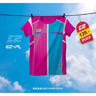 EAZY sport เสื้อฟุตบอล เสื้อกีฬาคอกลม รุ่น  EZ-A001