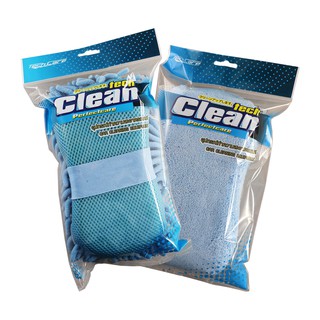 Tech Clean ฟองน้ำผ้าไมโครไฟเบอร์