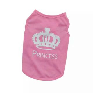 เสื้อหมา เสื้อสุนัข เสื้อแมว ลายมงกุฏเจ้าหญิง Princess Crown