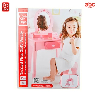 Hape Mainan Kayu Meja Rias dan Stool Dresser Table And Stool Mainan Edukasi Anak 3 Tahun ke Atas gambar 5
