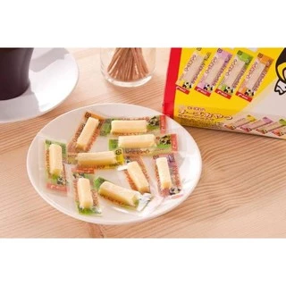 OHGlYA ชีสแท่ง ชีสวัว Camembert Cheese Oyatsu 48P​ ชิ้นชีลฮอกไกโด ชีสญี่ปุ่น