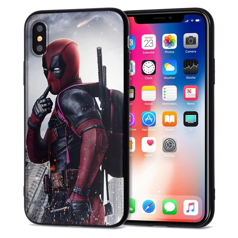 XIX for Funda iPhone X Case 5 5S 6 6S 7 8 Plus X XS Max XR Super Heroes