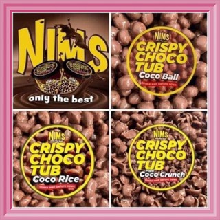 💥พร้อมส่ง ไม่ต้องรอ Nims chocco คริสปี้เคลือบชอคโกแลต💥