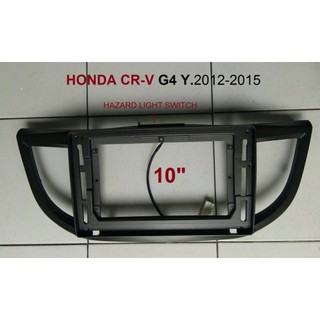 หน้ากากวิทยุ ตรงรุ่น HONDA CR-V gen4ปี2012-2017 สำหรับใส่จอ android10"