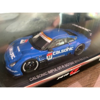 โมเดลรถแข่ง EBBRO แท้ CALSONIC IMPUL GT-R SGT500 2010 Rd.3 Fuji