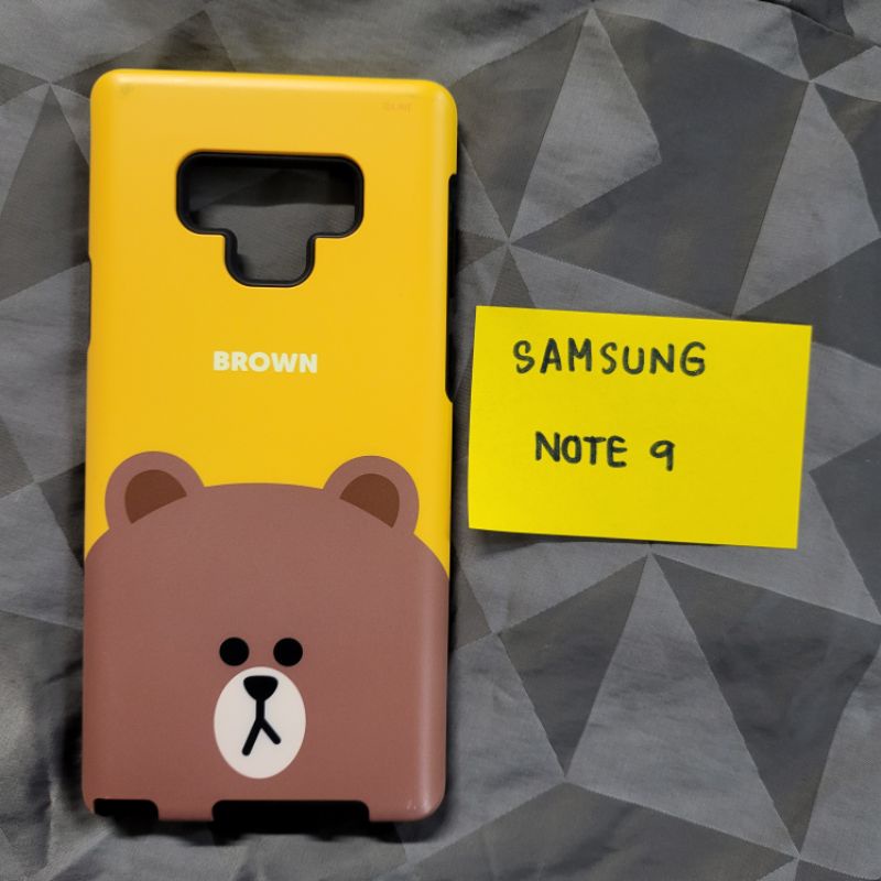 มือสอง เคส Samsung Note9 หมีบราวน์