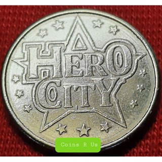 เหรียญต่างประเทศ อเมริกา Hero City Token สวย ขนาด 24.5 มม. หายาก