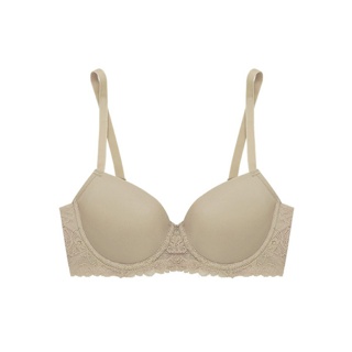 Sabina เสื้อชั้นใน (มีโครง) รุ่น Habpy lady รหัส SBXWP1004CD สีเนื้อเข้ม