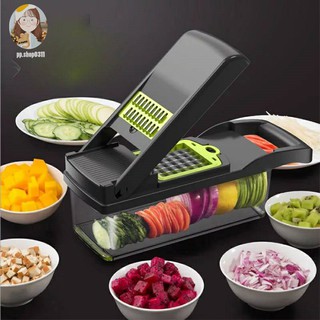 Multi-function dicing grater เครื่องขูดแบบมัลติฟังก์ชั่น เครื่องหั่นผัก ✅พร้อมส่ง