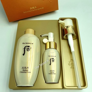 #พร้อมส่ง /Exp.31/1/26 #The History of Whoo Cheongidan Radiant Cleansing Foam Special Set