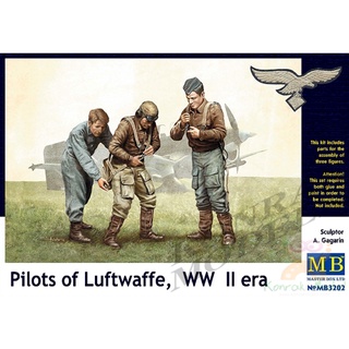 โมเดลฟิกเกอร์ MB3202 PILOTS OF LUFTWAFFE,WW II era 1/32