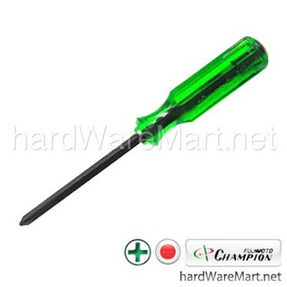 ไขควงปากแฉก 8" CHAMPION 130K-8 screwdrivers phillips แกนดำ ตอก แชมป์เปี่ยน