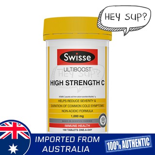 Swisse Ultiboost High Strength C 1000mg 150 Tablets [Vitamin C]