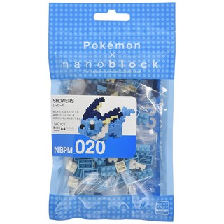 ของแท้จากญี่ปุ่น🧡 Kawada NBPM 020 Nanoblock Pokemon Showers ตัวต่อนาโนบล็อคโปเกม่อนชาวเวอร์ส