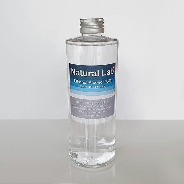 เอทานอลแอลกอฮอล์ 95 190 Proof Ethanol Alcohol (Food Grade) 500ml