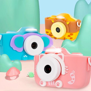 กล้องถ่ายรูปเด็ก LDCX Kids Digital Camera Rechargeable and Shockproof Toddler Cameras Child Mini Cartoon Camcorder