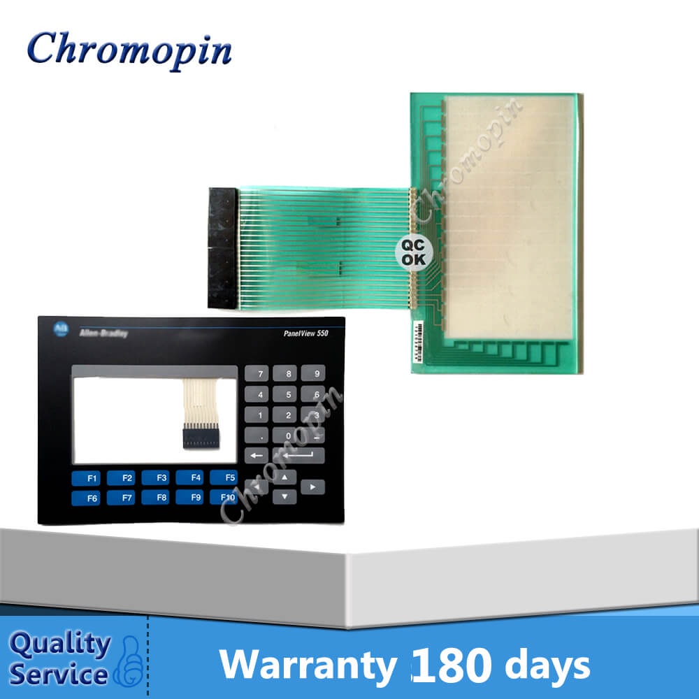 หน้าจอสัมผัสสําหรับ AB 2711-B5A8L3 2711-B5A9L2 2711-B5A9L3 2711-B5A9L2 พร้อมปุ่มกดเมมเบรน