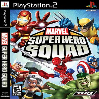 แผ่นเกมส์ PS2 (คุณภาพ)  Marvel Super Hero Squad (USA)