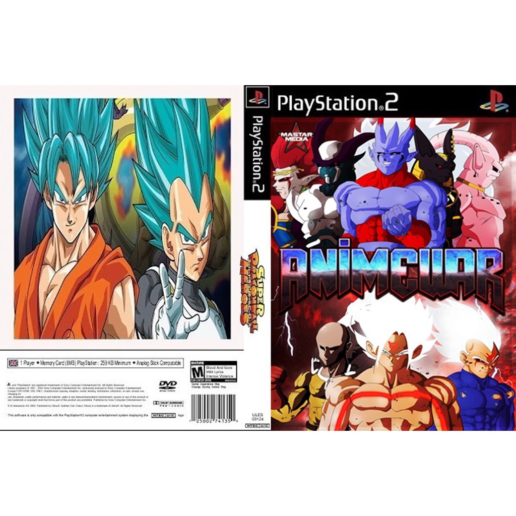 แผ่นเกมส์ PS2 Dragon Ball Z Budokai Tenkaichi 3 Version Latino Anime War Vs AF 2021   คุณภาพ ส่งไว (