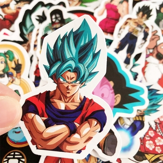 ✨พร้อมส่ง✨JAPAN ANIME Dragon Ball ดราก้อนบอล sticker 50 แผ่น  พีวีซี กันน้ำ สติ๊กเกอร์