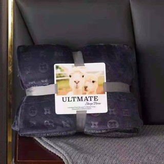 ผ้าห่มขนแกะ ULTIMATE Sherpa Throw ขนาด 8 ฟุต อัดลาย