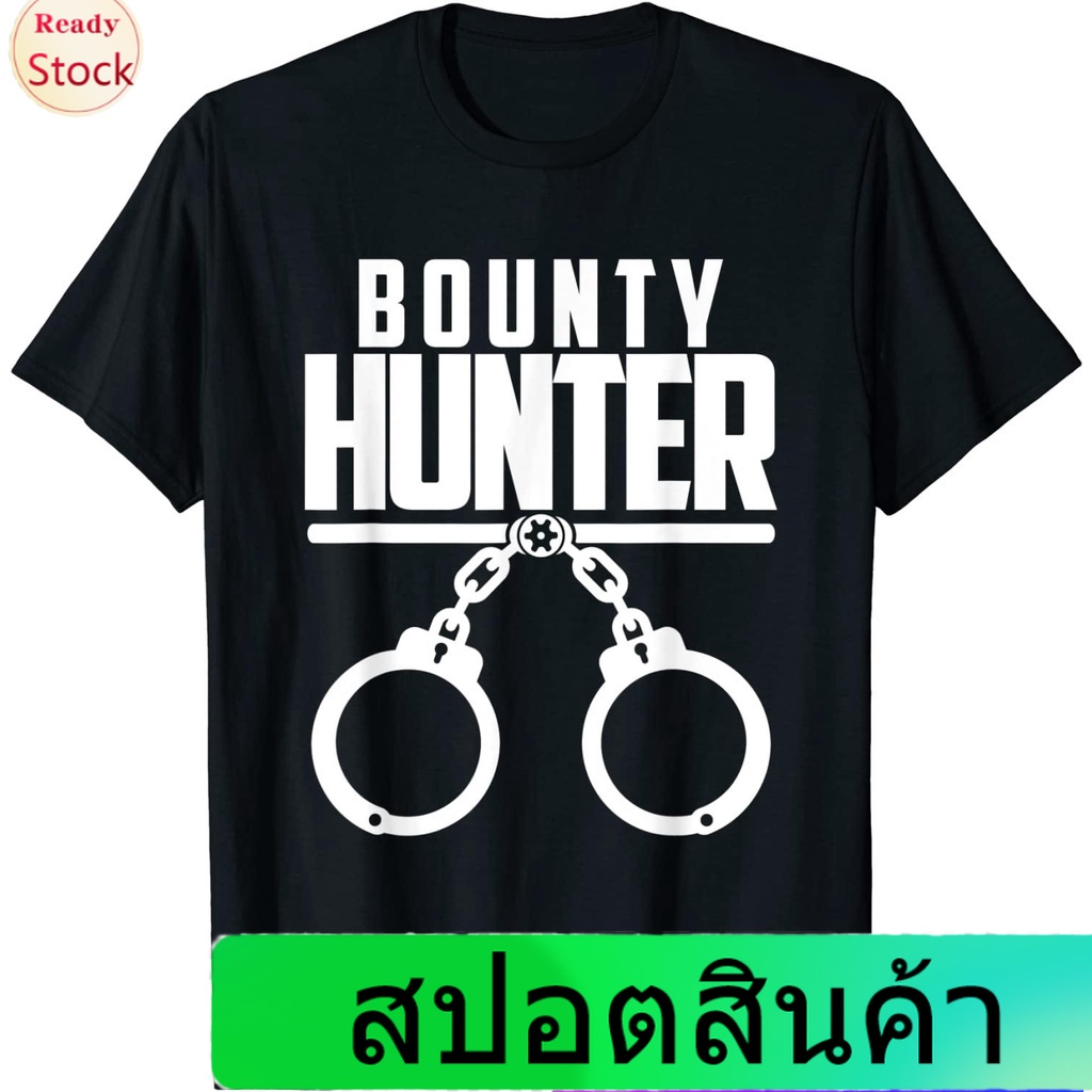 Illicit Bounty Hunterเสื้อยืดยอดนิยม Bounty Hunter Bondsperson Fugitive Recovery Agent T-Shirt Bount