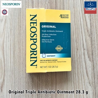 Neosporin® Original Triple Antibiotic Ointment 28.3 g ครีมทาแผลสด แผลถลอกและแผลทั่วไป ลดการติดเชื้อ