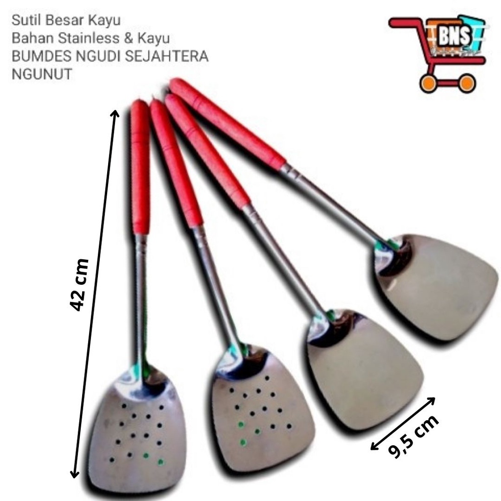 LARGE SPATULA / SUTIL [WOODEN]