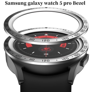 เคสกรอบโลหะ สําหรับ samsung galaxy watch 5 pro Bezel 45 มม.