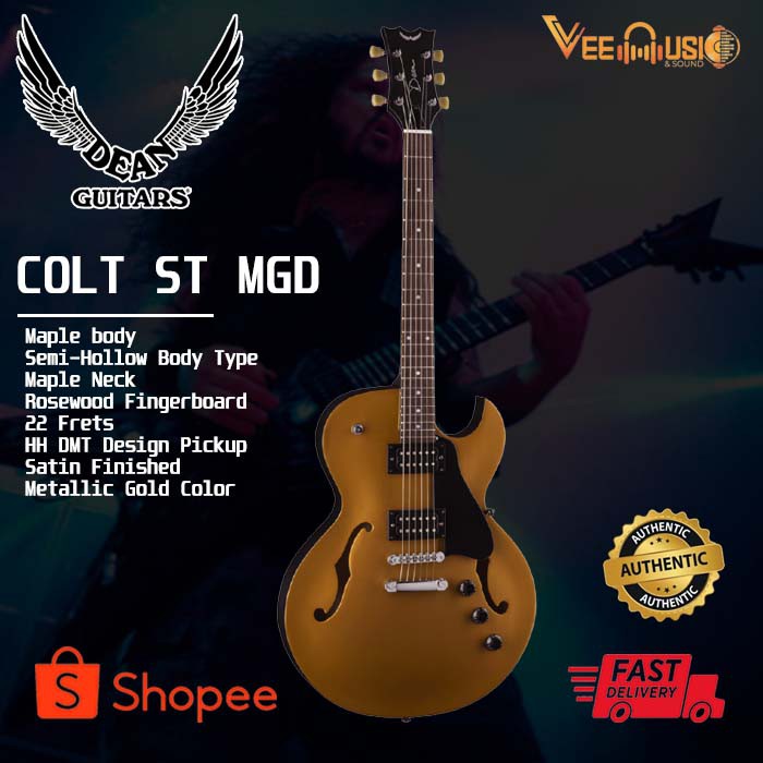 กีตาร์ไฟฟ้า Dean Guitars Colt Standard Semi-Hollowbody รุ่น Colt ST MGD