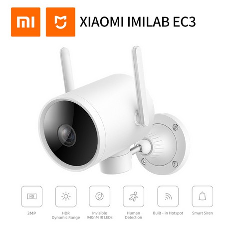 Global Version XIAOMI IMILAB EC3 Outdoor Camera Ip Camera Wifi Mi Home  Security Camera 2K Night Vision Cctv Camera | Shopee Thailand