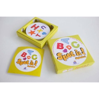 Spot it Alphabet family game เกมสำหรับครอบครัว