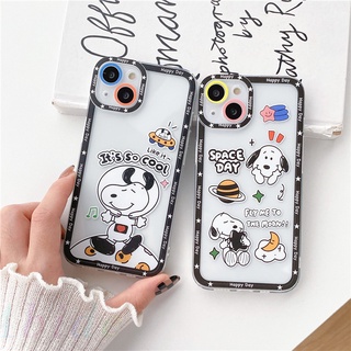 เคสโทรศัพท์มือถือ แบบนิ่ม ลายการ์ตูนสนูปปี้ สําหรับ iphone xsmax XR 7 8P 11 12 13 pro max