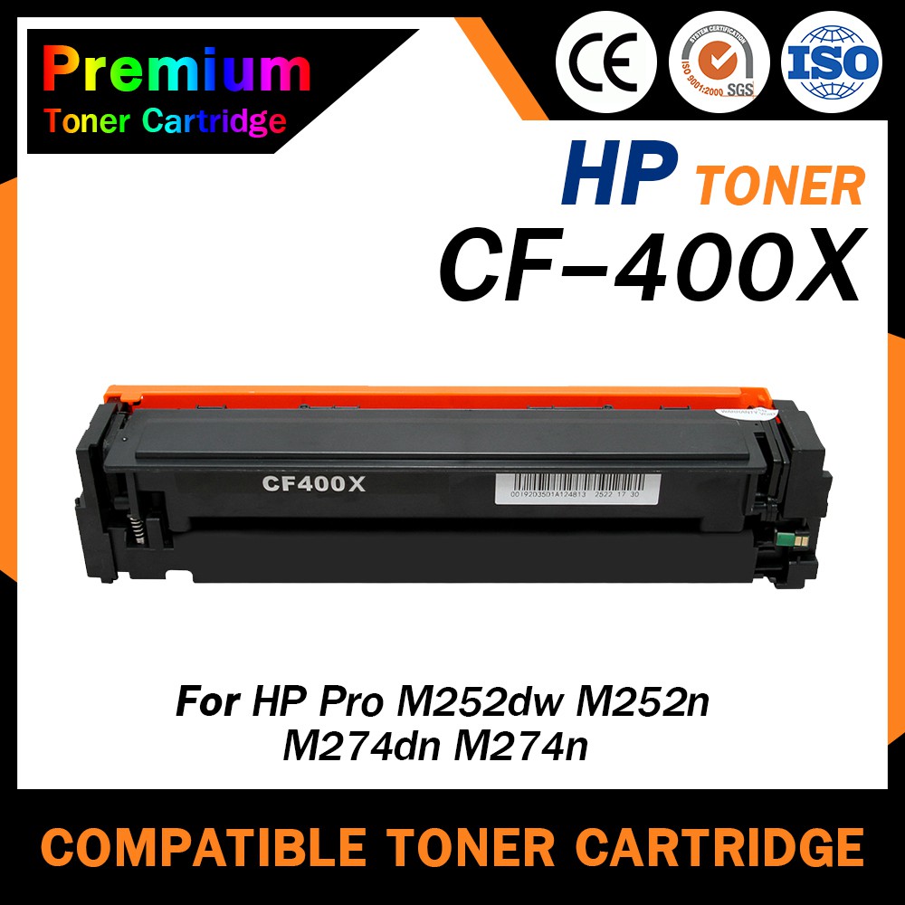 HOME  CF400X/HP 400X/400X/CF400/CF 400 For HP LaserJet Pro M252dw, M252n, M277dw