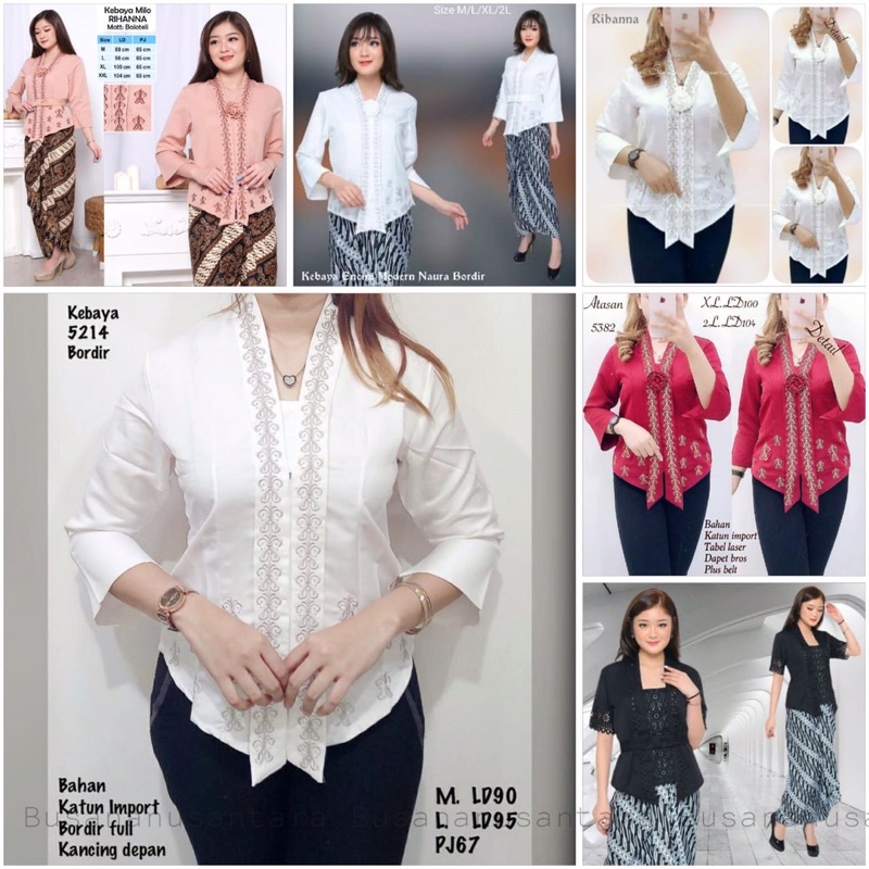 Kemeja Rihanna 78. เสื้อเชิ้ตปักลายทันสมัย