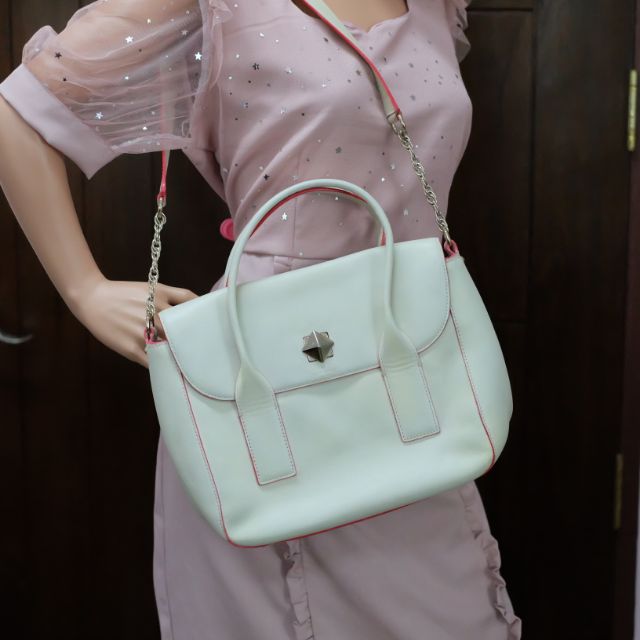 กระเป๋าแบรนด์เนม มือสอง แท้ 100% Kate space หนัง