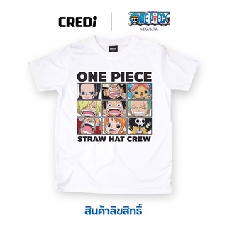 เสื้อยืดผ้าฝ้ายพิมพ์ลายขายดี วันพีซ เสื้อยืดลายการ์ตูน ลิขสิทธิ์ No.142