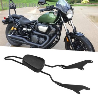 Happiness House Detachable Rear Passenger Backrest Bar with Cushion Pad Replacement for Yamaha Star Bolt XV950 XVS950 2014‑2019