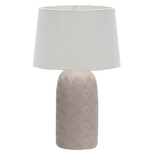 โคมไฟตั้งโต๊ะ ไฟตั้งโต๊ะ CARINI CLASSIC D4200 ผ้า/เซรามิก สีขาว โคมไฟ โคมไฟและหลอดไฟ TABLE LAMP CARINI CLASSIC D4200 FAB