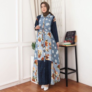 ใหม่ล่าสุด วาล์วปุ่มกด Gamis ผ้าฝ้าย สําหรับสตรี XXL 8384