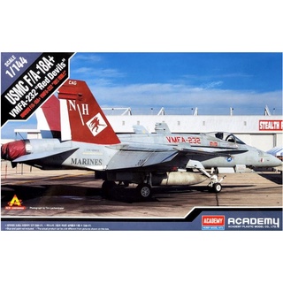 โมเดลเครื่องบิน Academy Model 1/144 AC12627 USMC F/A-18A+ VMFA-232 "RED DEVILS"