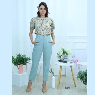 AMILA Blouse AM-B860 พีชสกิน IGPU22-1