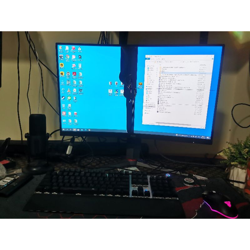 ➡️อะไหล่​จอมือสอง.. Aoc​ C27g2​ 27​ นิ้ว