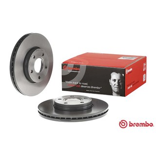 จานเบรคหน้า VOLVO C30 C70 II S40 II V50 2004-2013 1.6 1.8 2.0 2.4 D3 D4 D5 T5 ล้อ15" 09 9464 11 BREMBO