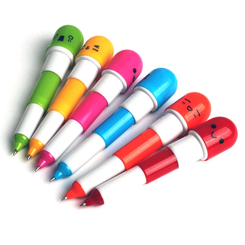 P8016   ปากกาแคปซูล 25 แท่ง (คละสี)
