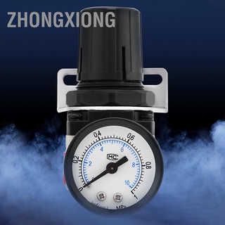 Zhongxiong Ar2000-02 G1/4 เครื่องควบคุมความดันแก๊สรักษาแก๊สพร้อมเครื่องวัด