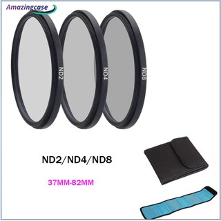 Nd Neutral Density Nd 2 Nd 4 Nd 8 Filtors 37 52 58 62 67 72 77 82มม.