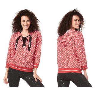 Made With Zumba Love Lace Up Pullover (เสื้อแขนยาวออกกำลังกายซุมบ้า)