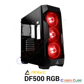 Antec DF500 RGB Tempered Glass - DARK FLEET Gaming (เคส) Case